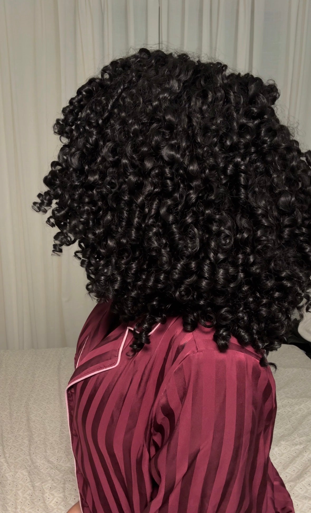 Kit curls half wig