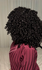 Kit curls half wig